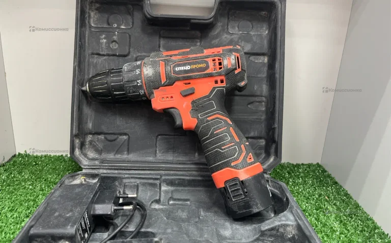 Аккумуляторный шуруповерт Спец ПРОМО БДА-12ЛИ-3