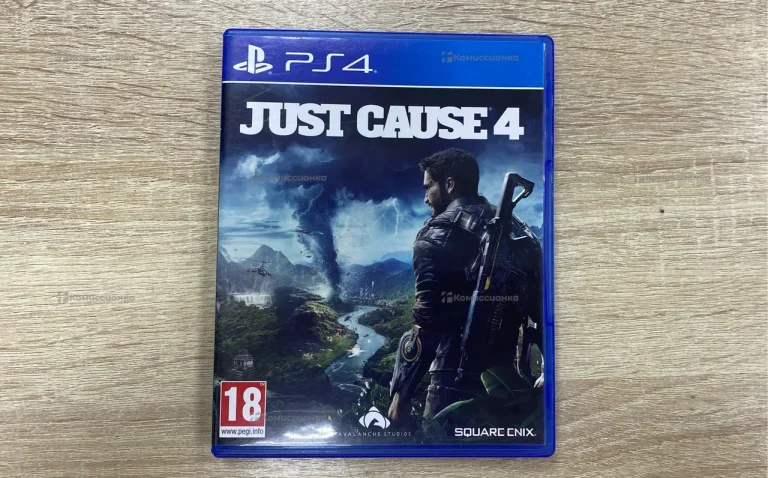 Диск на ps4 just cause 4