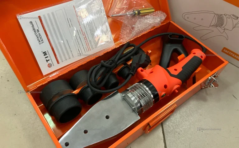 Сварочный аппарат для пластиковых труб TimTools wm