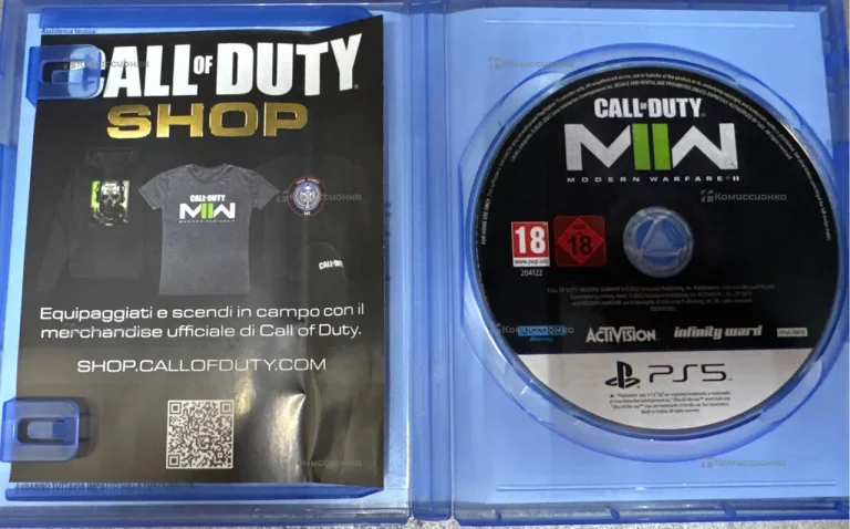 PS5 Диск call of duty