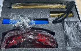 Купить Мощный лазер золотой б/у , в Москва и область Цена:3990рублей