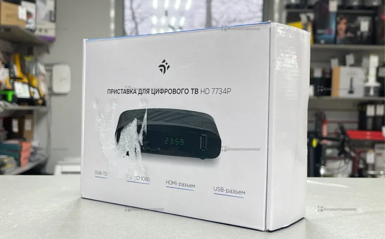 Цифровая ТВ приставка  DEXP HD7734P