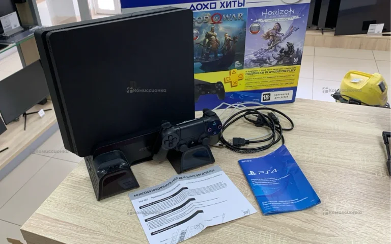 Приставка PS4. Игровая приставка PS4 slim 1Tb