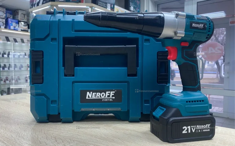 Заклепочник аккумуляторный 21ZET-BL