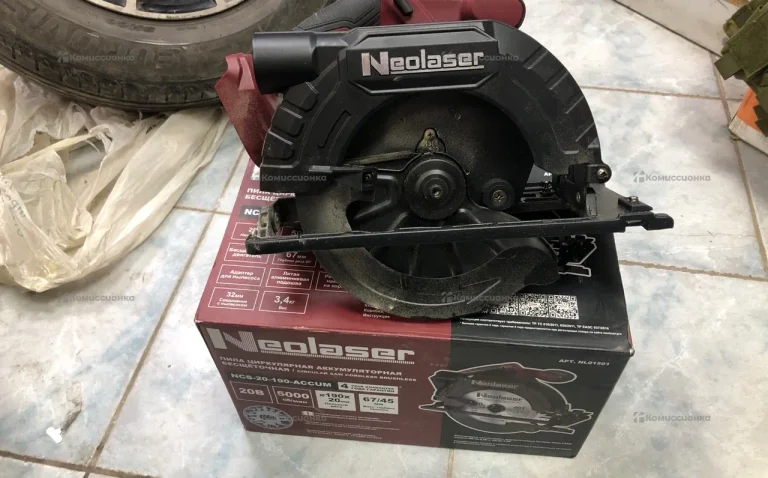 дисковая пила аккумуляторная Neolaser NCS-20-190Ac