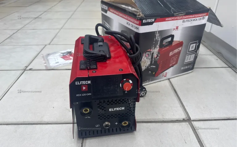 Сварочный инверторный полуавтомат Elitech Иса 120
