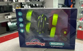 Машинка перевертыш на пульте управления для мальчиков, на радиоуправлении с дымом