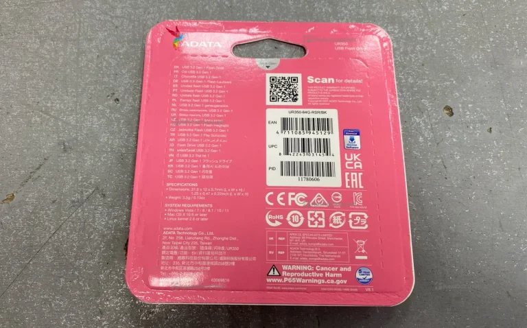 Флешка USB ADATA 64Gb UR350