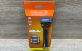 Купить Станок Gillette Fusion 5. 4 лезвия б/у , в Москва и область Цена:1200рублей