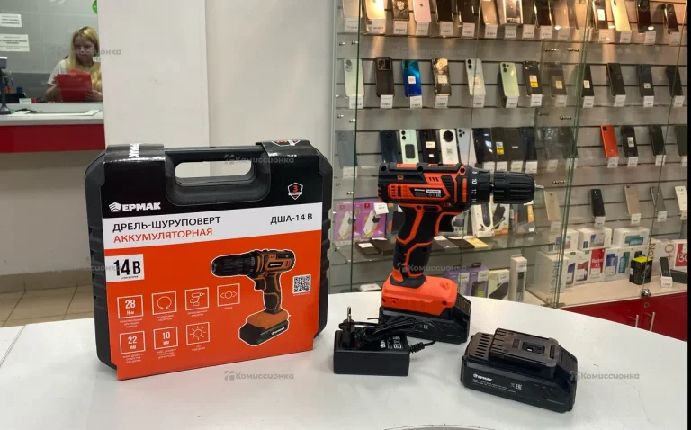 Дрель шуруповерт Ермак ДША-14В