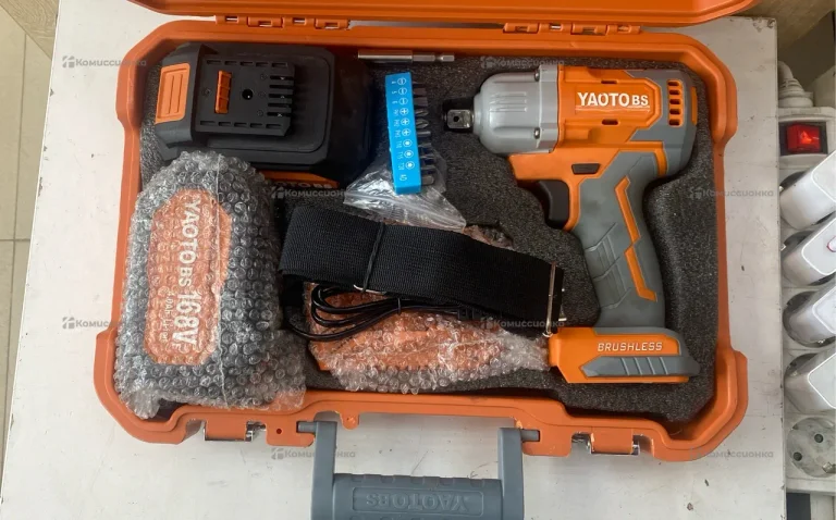 Гайковерт YAOTO BS 51168 кейс оранж