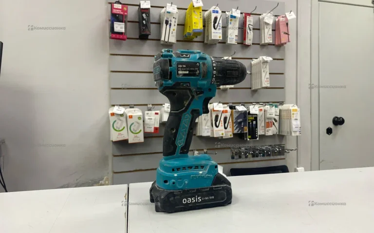 Аккумуляторная ударная дрель-шуруповерт OASIS ASB-