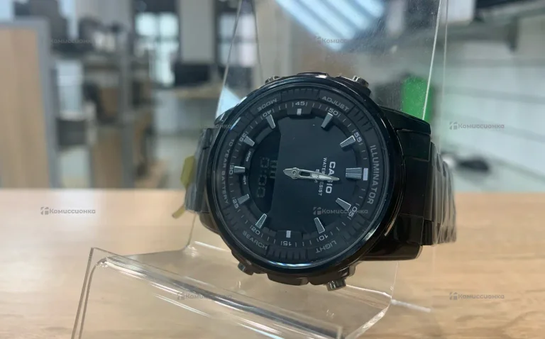 Часы Casio AMW-880 black (Реплика)