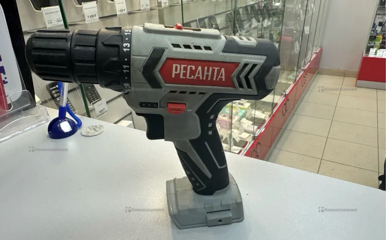 Аккумуляторная дрель-шуруповерт РЕСАНТА ДА-18-2ЛК