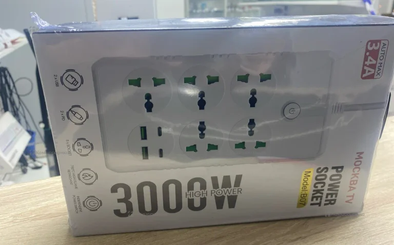 Сетевой фильтр Power-Socket 6 розеток