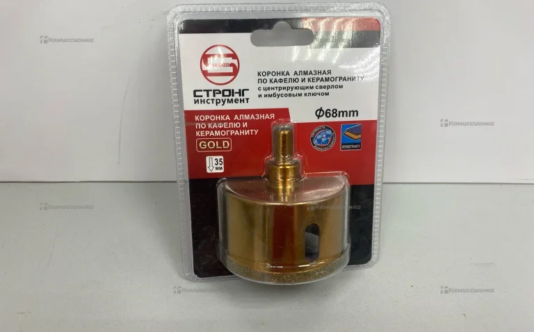 Коронка алмазная по кафелю и керамограниту 68mm