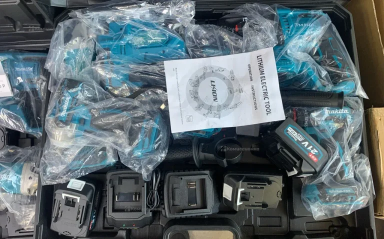 Набор 6в1 Makita 4 АКБ