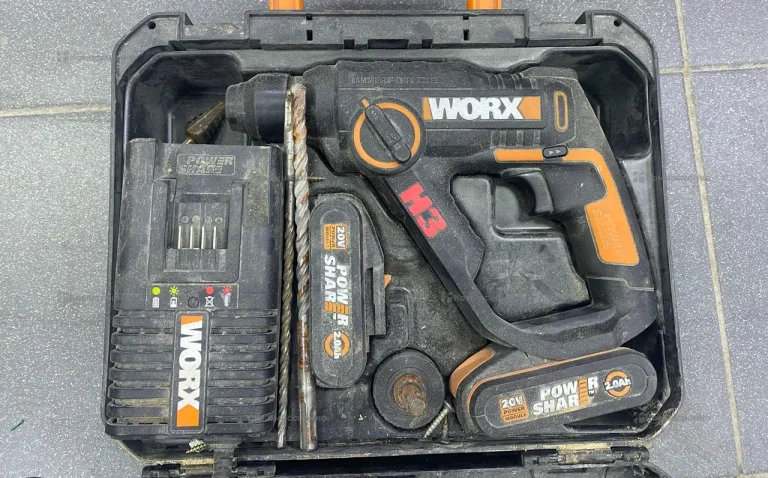 Перфоратор аккумуляторный worx wx390.1