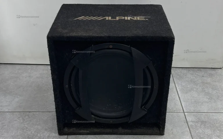 Сабвуфер Alpine SBE-1244BR