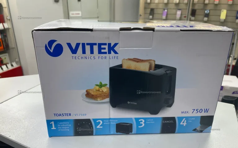 тостер vitek 7169