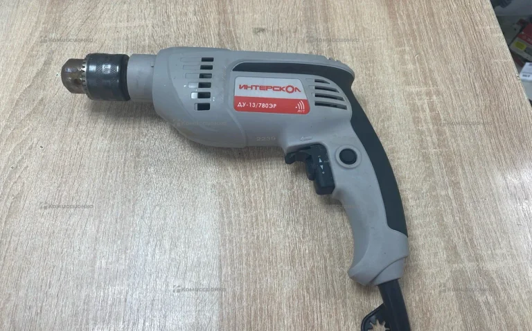 Дрель ударная Интерскол ДУ-13/780ЭР