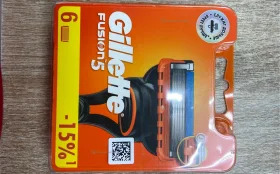 Купить Сменные кассеты Gillette fusion 5 б/у , в Москва и область Цена:1290рублей