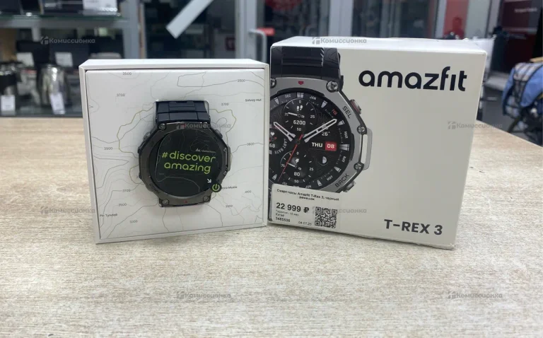 Часы  Amazfit T-REX 3
