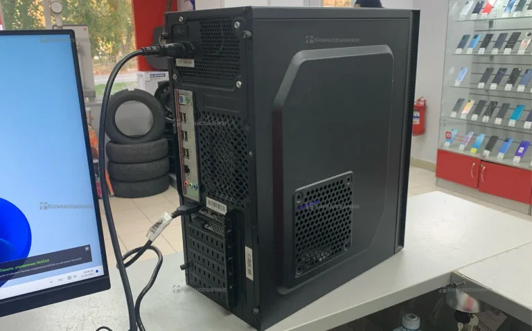 Системный блок черный