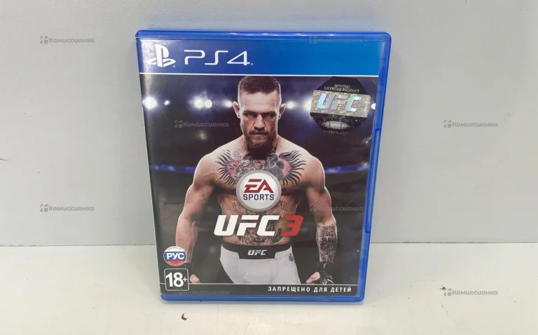 PS4. Диск UFC 3