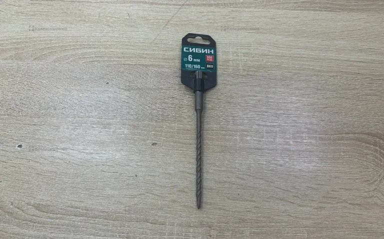Бур по бетону Сибин 6mm 110/160 mm