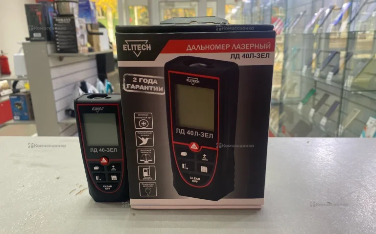 Дальномер Лазерный ELITECH ЛД 40Л-зел
