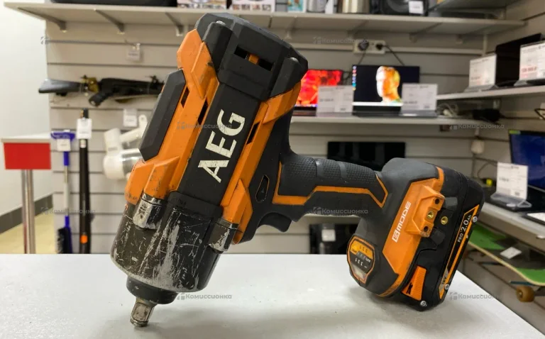 Ударный бесщеточный гайковерт AEG BSS18HTF12B6-0