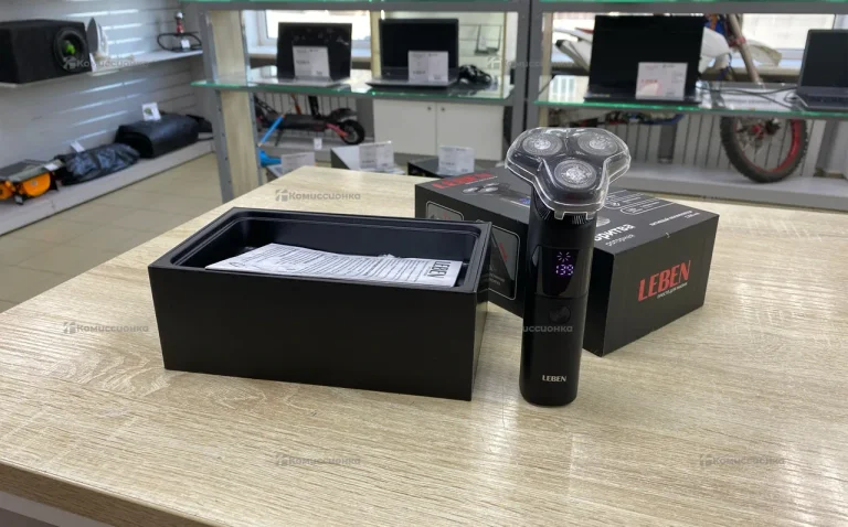 Бритва роторная 3D с плавающими лезвиями Leben