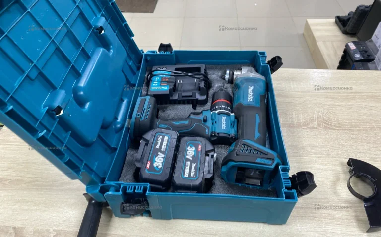 Makita 2 в 1 УШМ и Шуруповерт