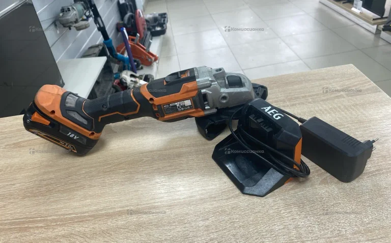 Аккумуляторная УШМ AEG BEWS18-125BL