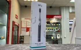 Электрическая зубная щетка XF-21, ультразвуковая, 2 режима, 2 насадки, 24 000 вибраций, серый