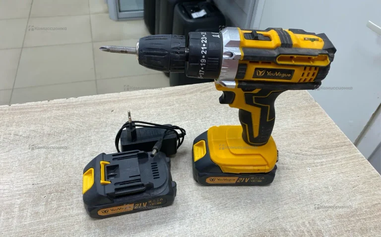 Дрель-шуруповерт YouVogue 21v