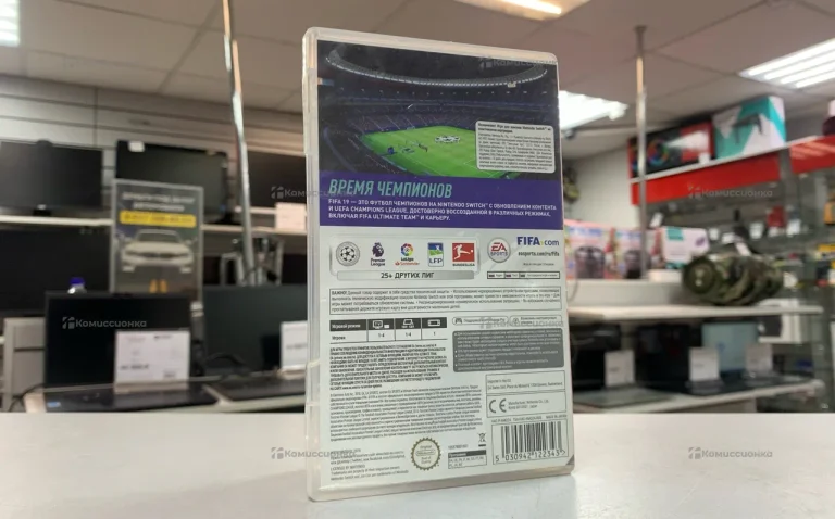 Nintendo switch…. Диск FIFA 19