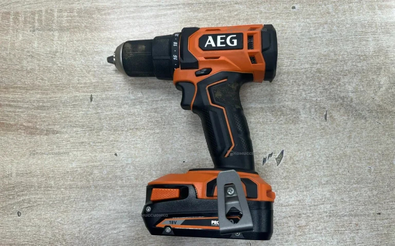 Аккумуляторная дрель-шуруповерт AEG BS18G4-202C