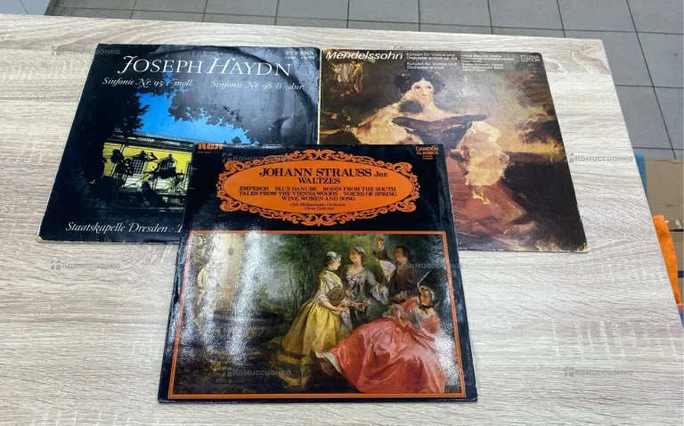 Пластинки 5шт Rita, Movie, Mendelssohn,Johann,Hayd