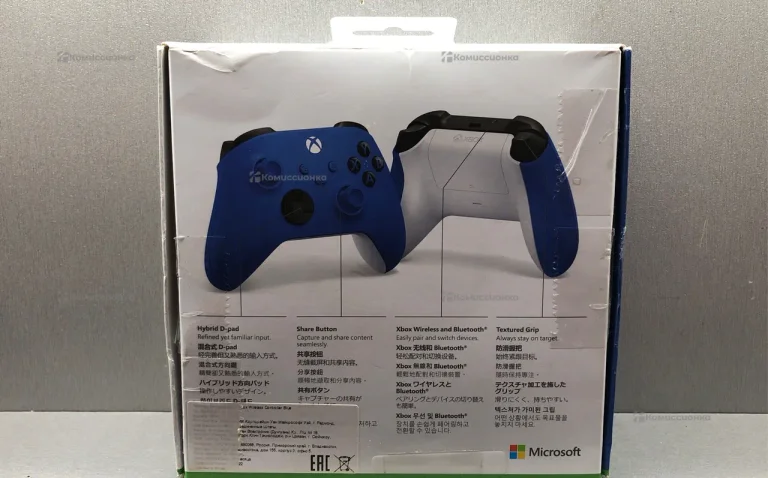 Джойстик Xbox 360 shock blue