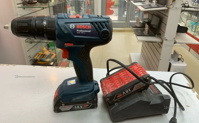 дрель шуруповерт Bosch GSB 180-LI