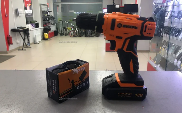 Дрель-шуруповерт ВИХРЬ ДА-18Л-2К