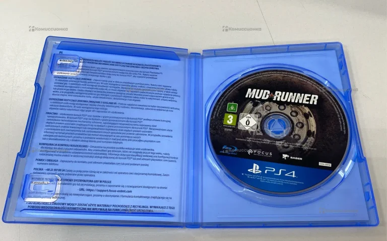 Диск Sony PS4 Mud Runner