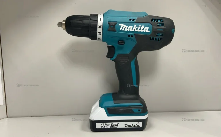 Дрель Шуруповерт Makita df488d + АКБ 18v 1.5Ah