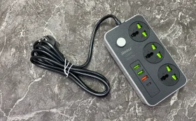 Купить Сетевой фильтр Power Socket 3.4A 3 розетки б/у , в Санкт-Петербург Цена:490рублей