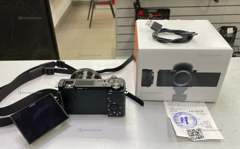 Фотоаппарат Sony ZV-E10