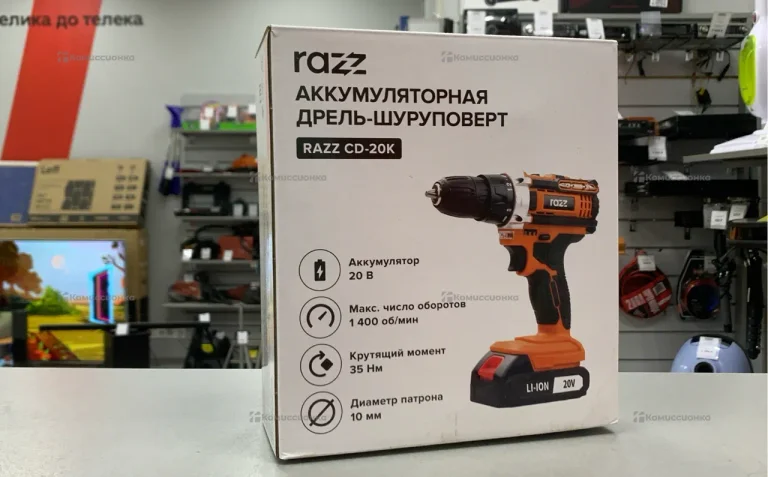 Шуруповерт Razz CD-20K