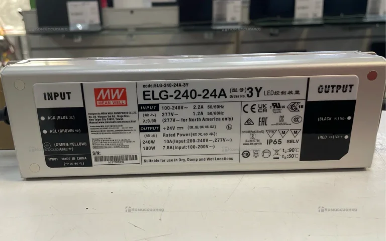 Блок питания ELG-240-24A 4