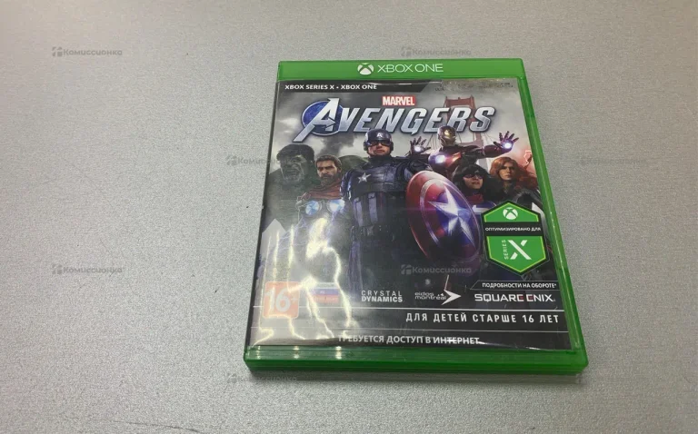 Xbox диск Xbox one avengers